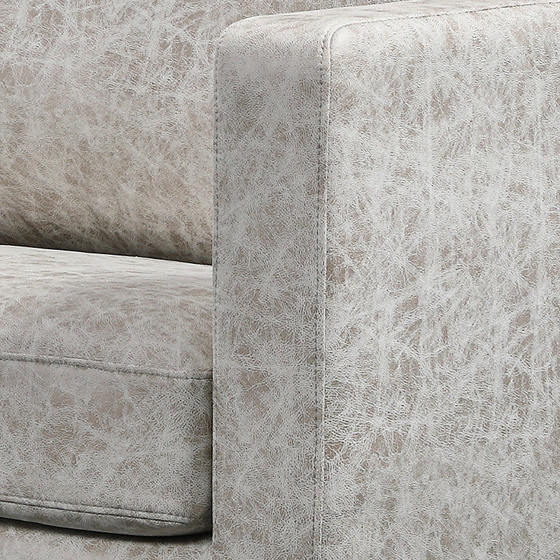 RYLAN 3-Seater Sofa in Taupe Grey - Modern Living Room Furniture for Small Spaces & Apartments - Perfect for Relaxing, Entertaining & Family Gatherings