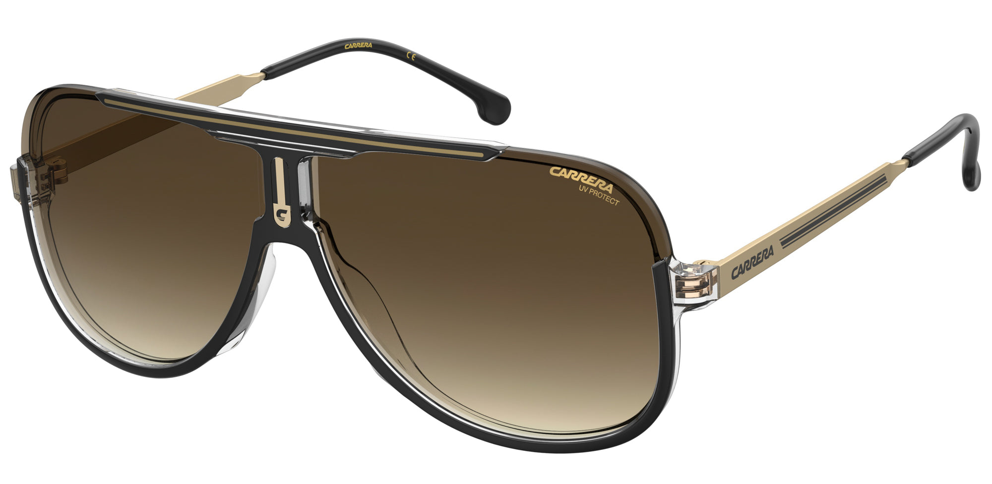 Carrera 1059 S Sunglasses - Polarized UV Protection Sports Sunglasses for Men & Women - Perfect for Running, Cycling, Driving & Outdoor Activities