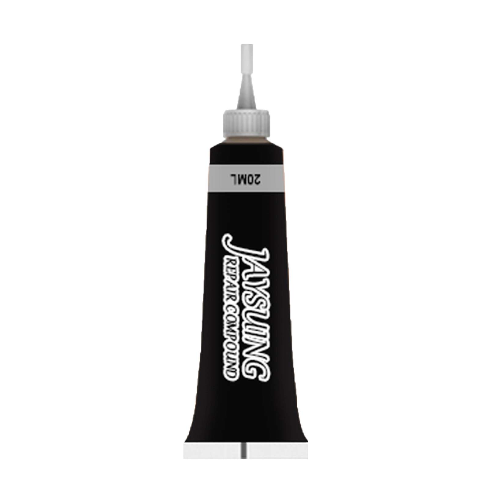 Premium Leather Recoloring Gel & Repair Kit - Professional Leather Color Restorer for Furniture, Couches, Car Seats, Belts & Boots (Black) | Restore Faded Leather & Fix Scratches at Home