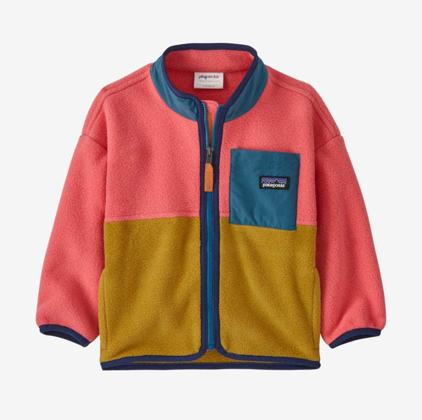 Soft Baby Synchilla Fleece Jacket - Warm & Cozy Winter Outerwear for Infants & Toddlers - Perfect for Outdoor Play, Stroller Walks, and Cold Weather Adventures