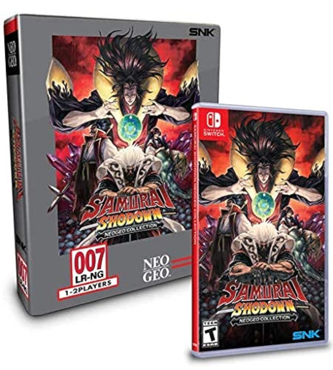 Samurai Shodown NEOGEO Collection Classic Edition for Nintendo Switch - Retro Fighting Game for Home Entertainment & Competitive Play