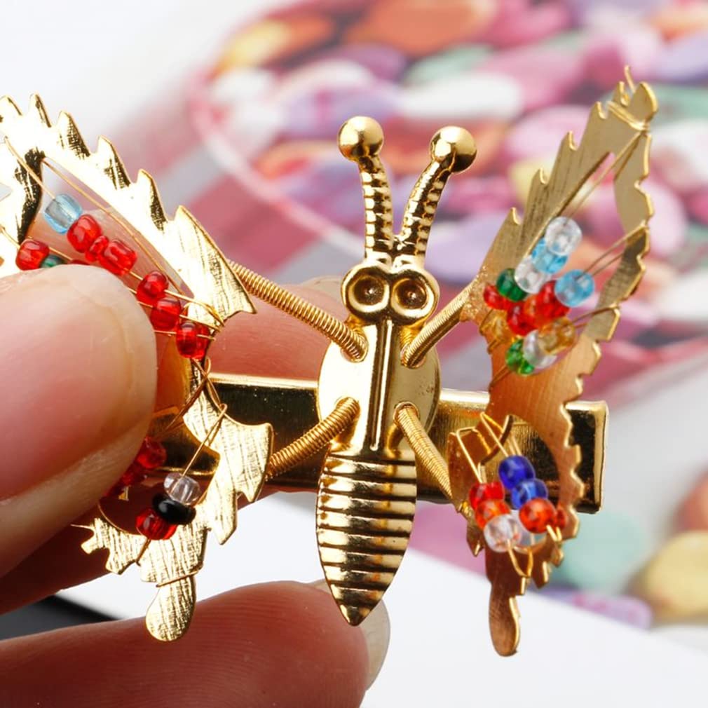 8 Pcs Glitter Butterfly Hair Clips - Colorful Hair Claw Clips for Women & Girls | Perfect for Parties, Weddings & Everyday Styling