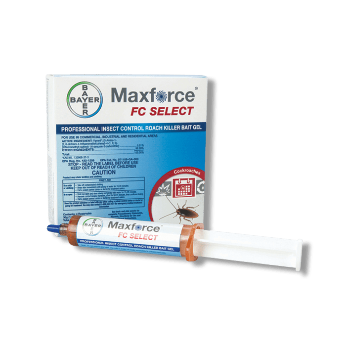 Maxforce FC Select Roach Bait Gel - Fast Acting Roach Killer Gel Bait for Home & Kitchen - Eliminates Cockroaches in 24 Hours | Ideal for Apartments, Restaurants & Commercial Use