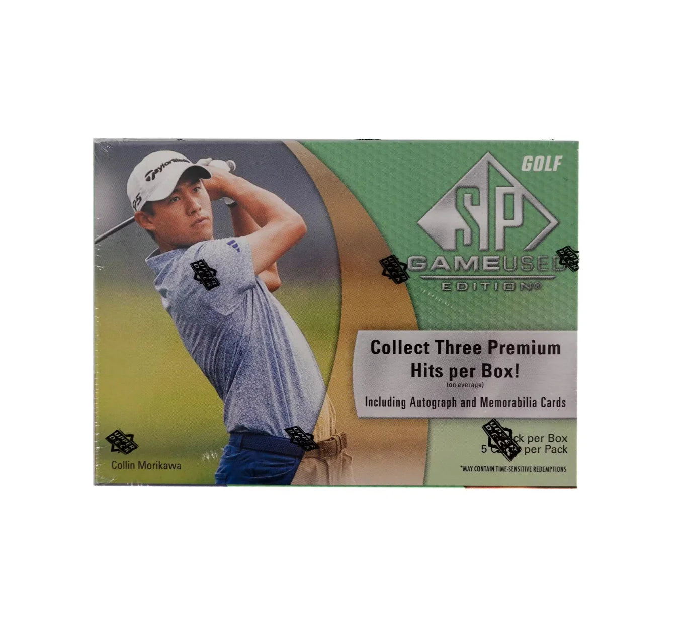 2024 Upper Deck SP Game Used Golf Hobby Box - Authentic Collectible Golf Cards for Trading & Investment | Perfect for Golf Enthusiasts & Card Collectors