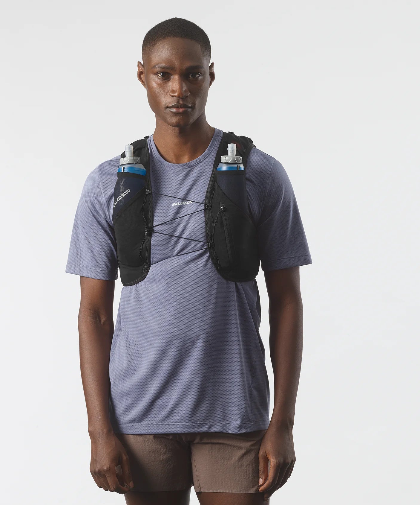 Adv Skin 5 Hydration Pack with Included Flasks - Unisex Running Vest for Trail Runners & Outdoor Enthusiasts - Perfect for Hiking, Marathon Training and Adventure Sports