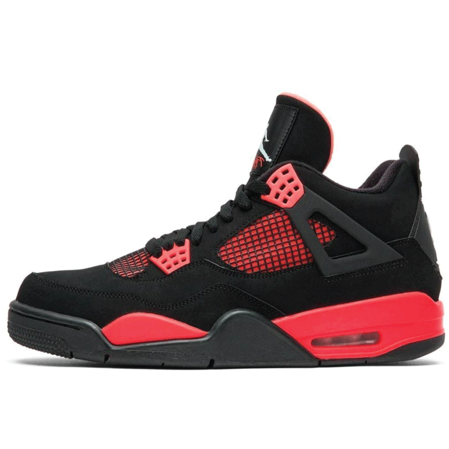 Air Jordan 4 Retro Red Thunder Men's Basketball Shoes - Stylish Sneakers for Casual Wear, Sports & Street Fashion