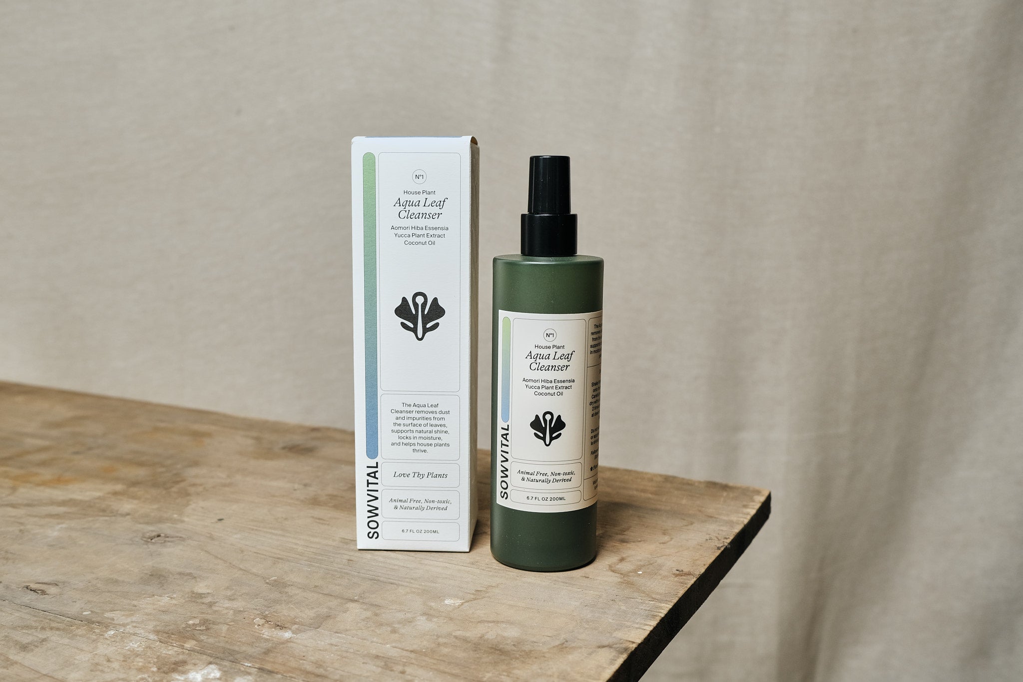 Best Houseplant Leaf Cleaner Spray - Natural Aqua Plant Shine for Indoor Plants | Perfect for Pothos, Monstera & Fiddle Leaf Fig Care