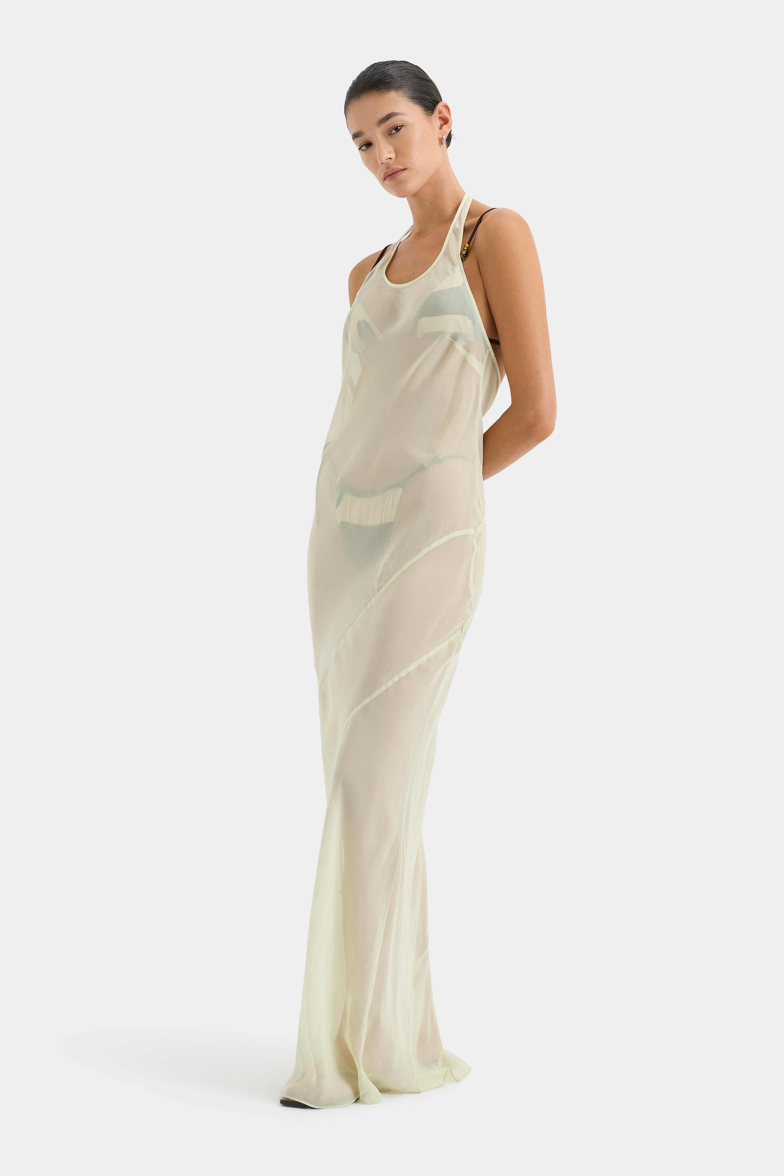 Sexy Strobe Halter Dress for Women - Party & Club Wear - Perfect for Night Out, Date Night & Special Occasions
