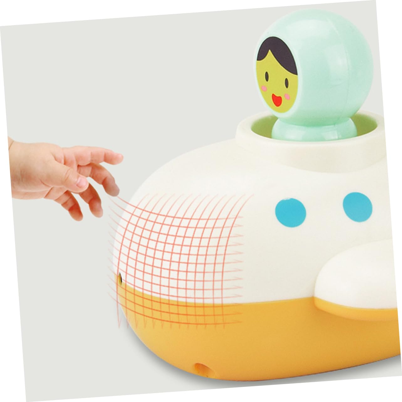 Rotating Water Spray Submarine Bath Toy - Colorful & Fun Bath Time Toys for Kids | Perfect for Bathtub Play & Sensory Development