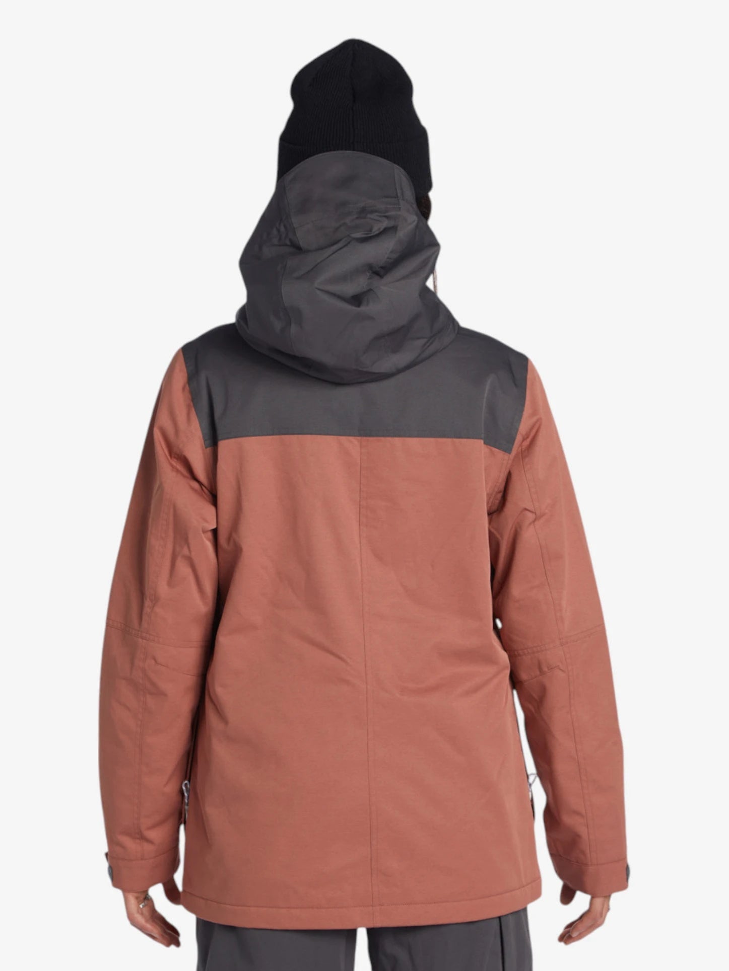 DC Women's Snow Liberate Jacket in Salmon Gray - Waterproof Winter Coat for Skiing & Outdoor Adventures