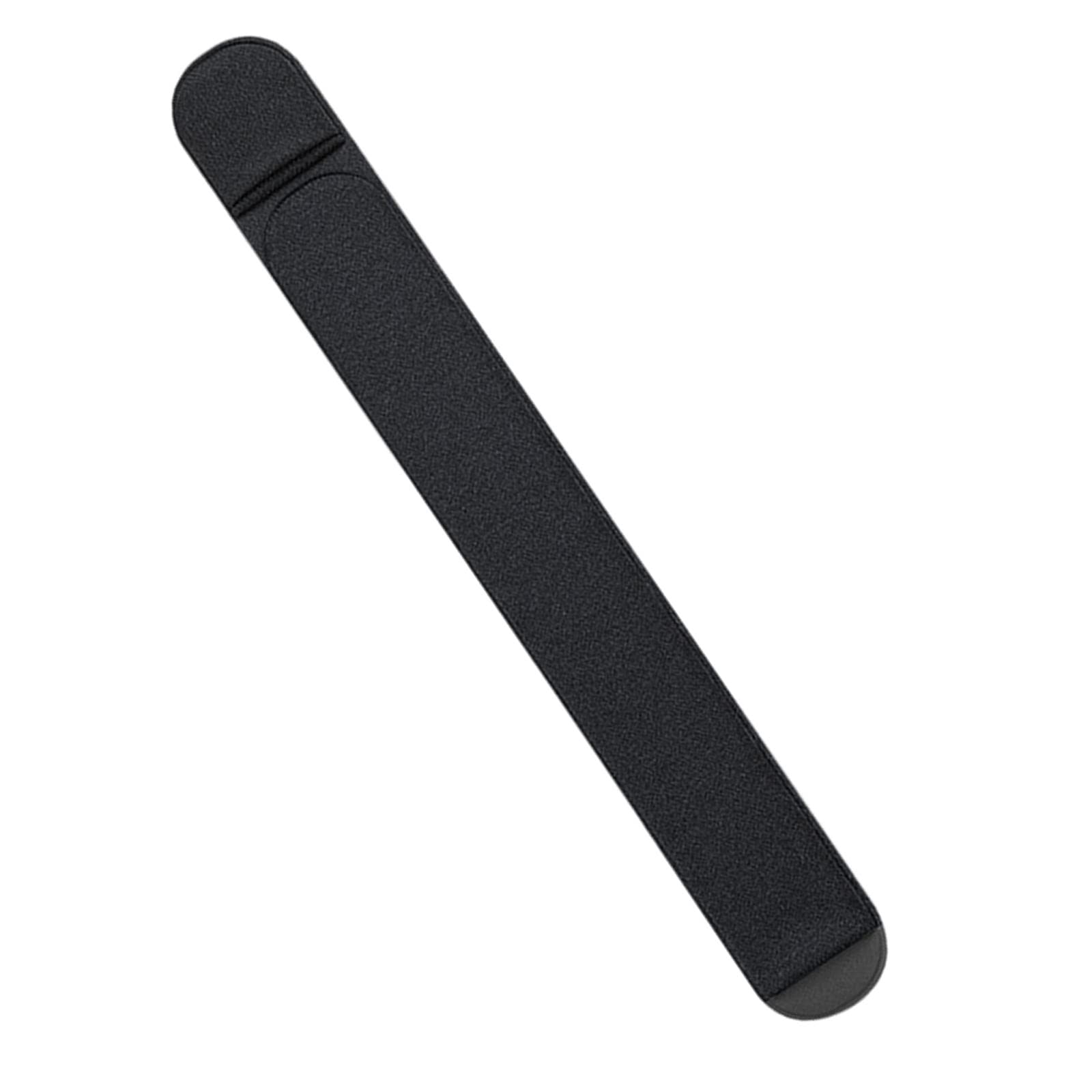 Stylus Pen Holder for Apple Pencil 1st Gen - Black Adhesive Elastic Pouch with Sticker, Attaches to iPad Case Cover - Perfect for School, Office & Travel Organization
