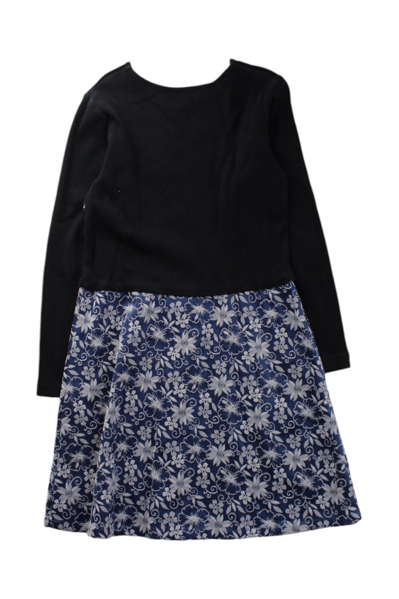 Agnes B. Floral Print Long Sleeve Dress for Girls Size 8Y - Perfect for School, Parties & Special Occasions