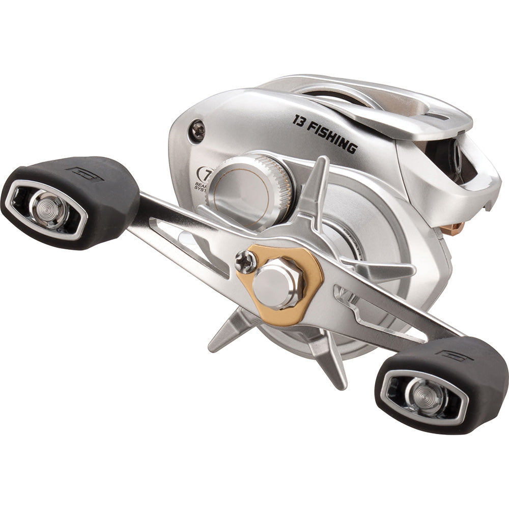 13 Fishing Modus C2 Baitcast Fishing Reel - 6.6:1 Gear Ratio, Right Hand Retrieve - Perfect for Bass, Walleye & Freshwater Fishing [MODC2 6.6 RH]