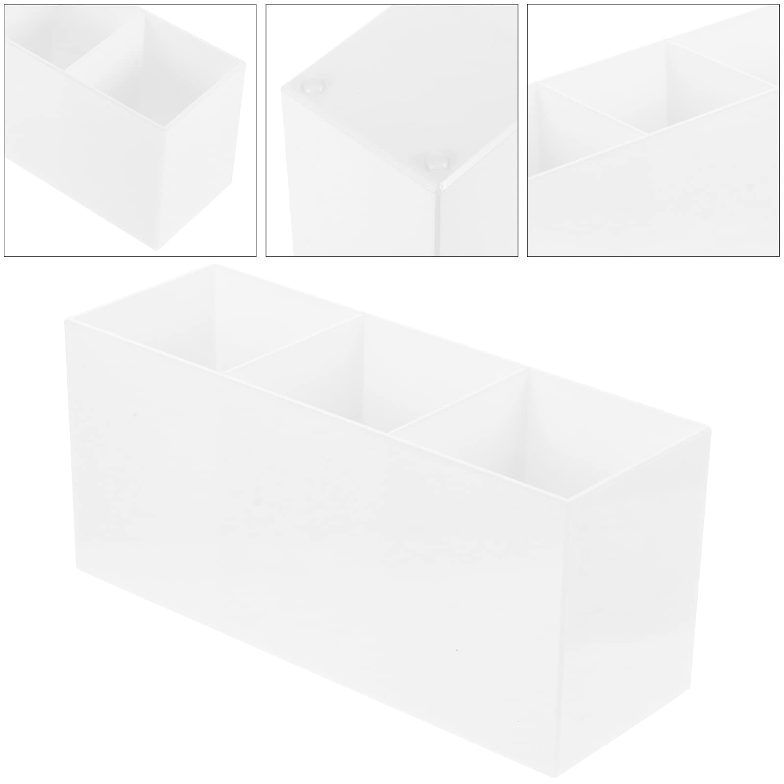 3 Pcs Makeup Pencil Holder - Cosmetic Organizer for Brushes & Accessories | Desktop Storage for Beauty Tools