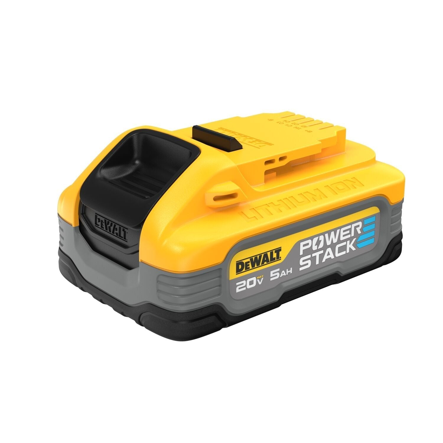 DEWALT DCBP520 20V MAX POWERSTACK™ 5.0Ah Battery 2-Pack - Compatible with DEWALT 20V Tools for Drilling, Sawing & Construction Work