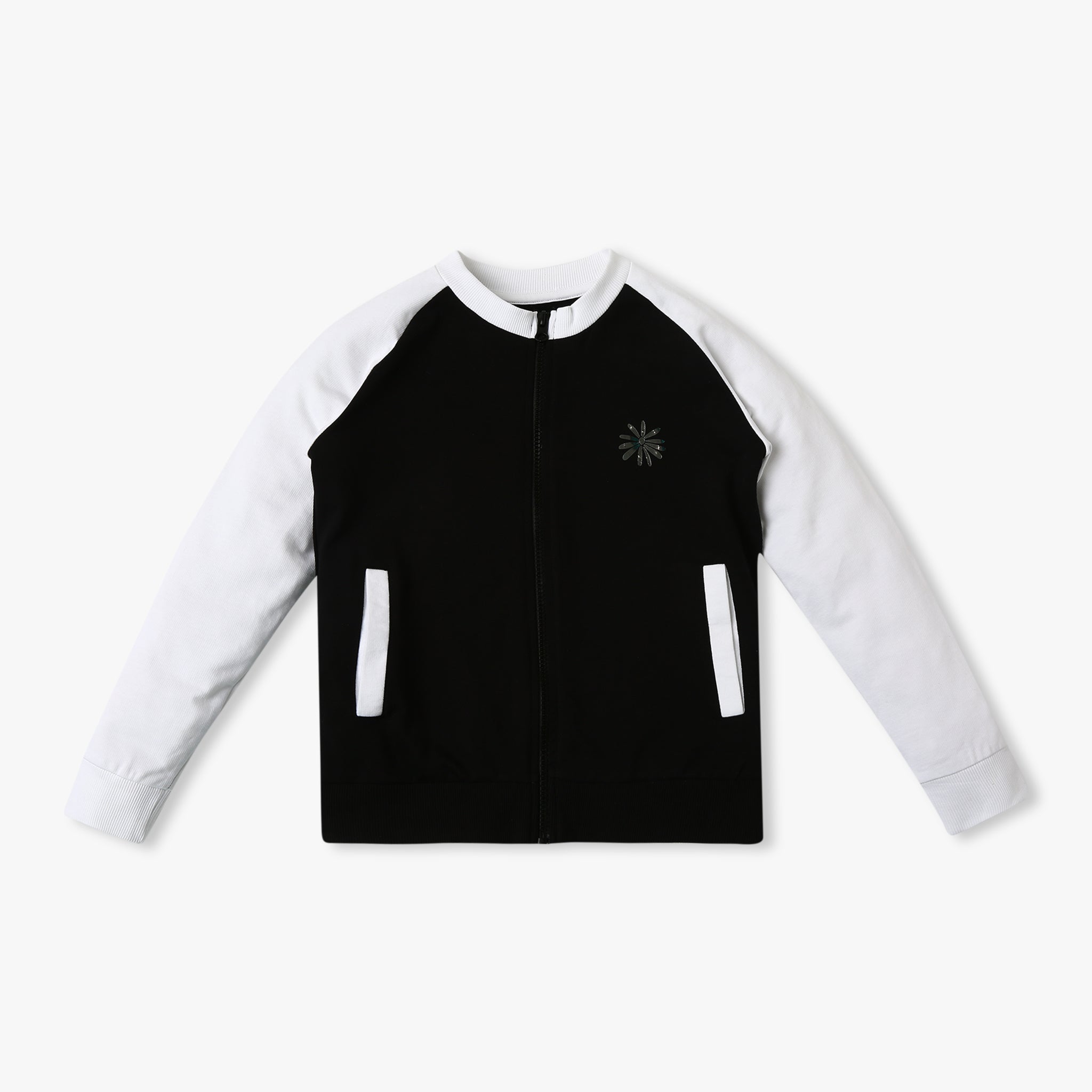 Girl's Regular Fit Solid Color Sweatshirt - Soft & Comfortable Cotton Tee for School, Playdates & Everyday Wear