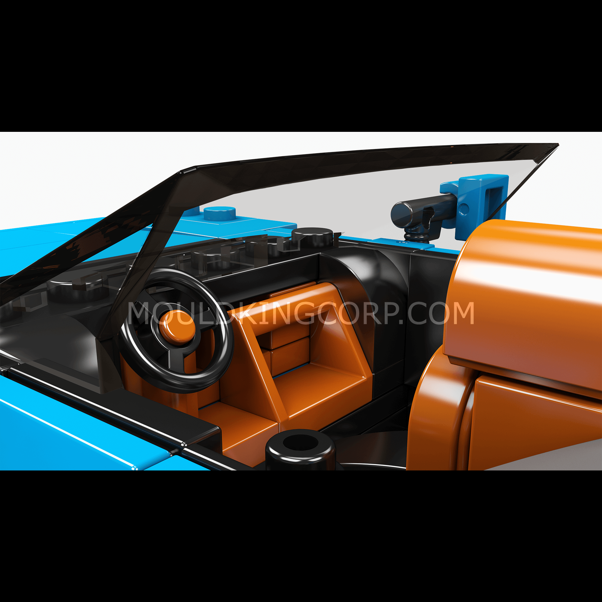 Mould King 27045 AMG GTC Convertible Car Model Building Set - 336 PCS DIY Construction Toy for Adults & Teens | Perfect for Collectors, Gifts, and Creative Play