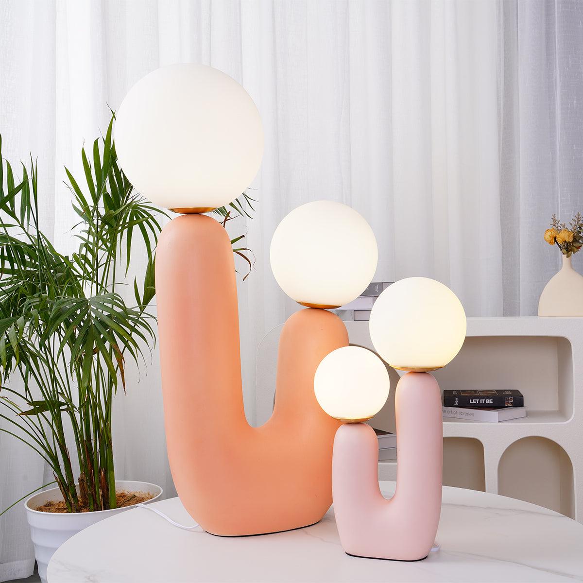Oo Rough Table Lamp - Modern Industrial Desk Lamp for Home & Office - Perfect for Living Room, Bedroom, and Workspace Lighting