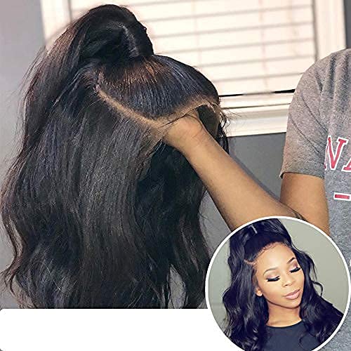 13x4 Lace Front Human Hair Wigs 30 Inch Pre-Plucked Body Wave Remy Hair Wigs for Black Women - Natural Look for Daily Wear, Parties & Special Occasions
