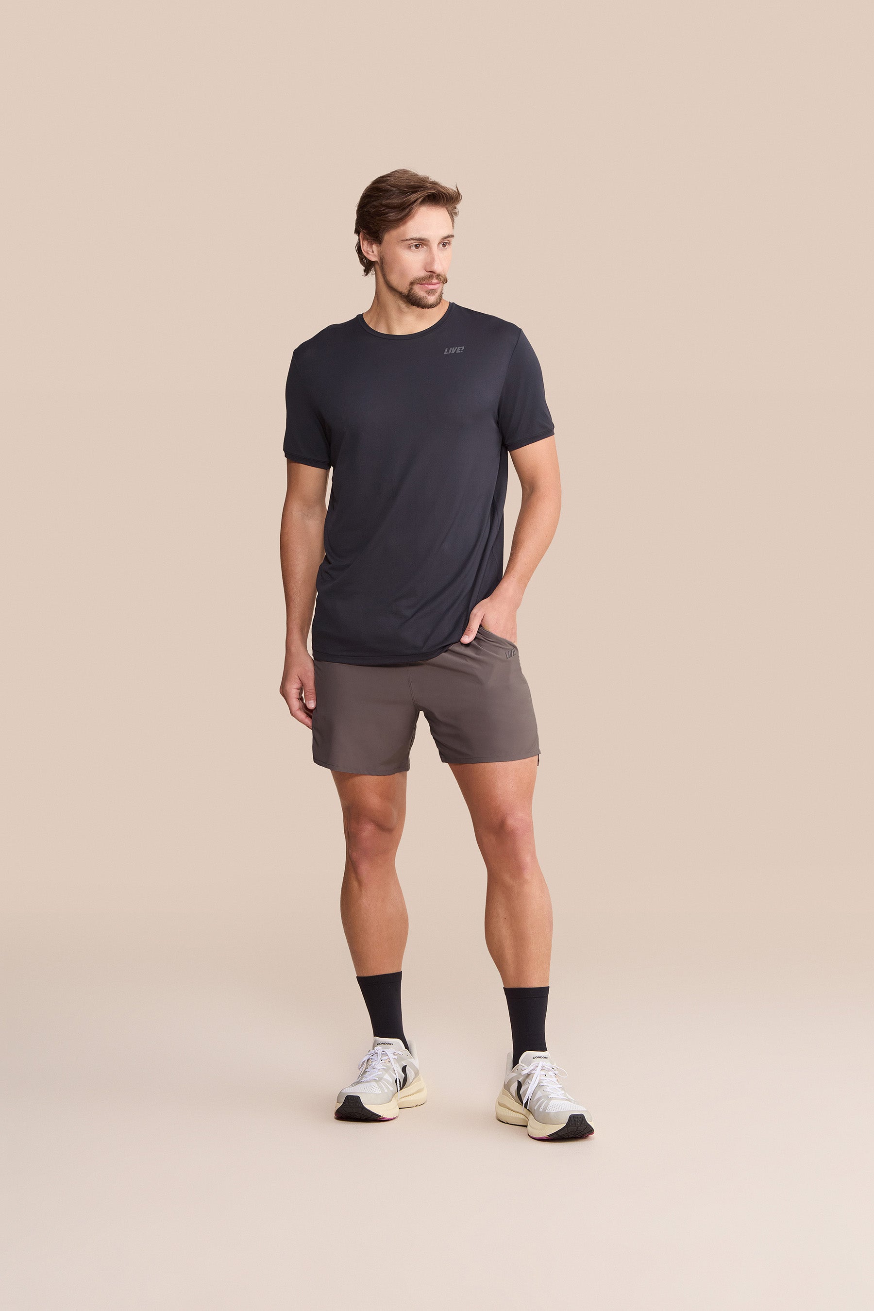 **Men's Quick-Dry Workout Shorts - Lightweight & Breathable for Running, Gym & Outdoor Sports**