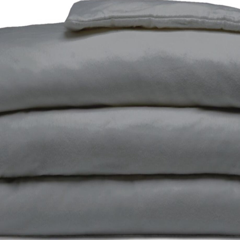 Belledorm Brushed Cotton Duvet Cover Set - Soft & Breathable Bedding - Charcoal Grey - Perfect for Cozy Winter Nights & Luxury Hotel-Style Bedrooms