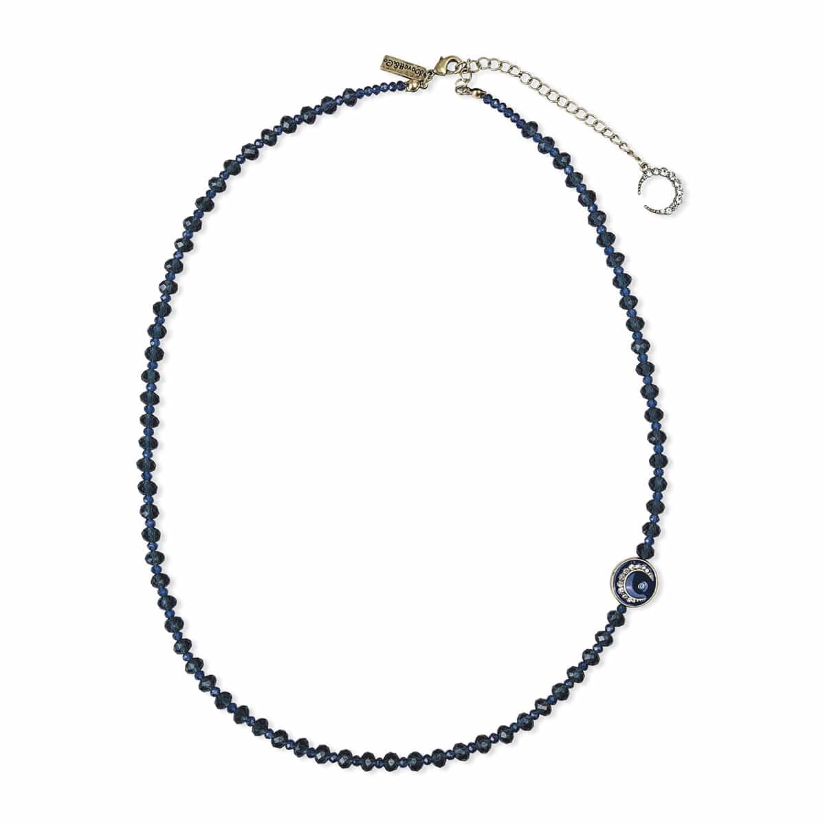 Celestial Beaded Necklace - Elegant Star & Moon Charm Jewelry for Women | Boho Chic Layered Necklace for Everyday Wear & Special Occasions