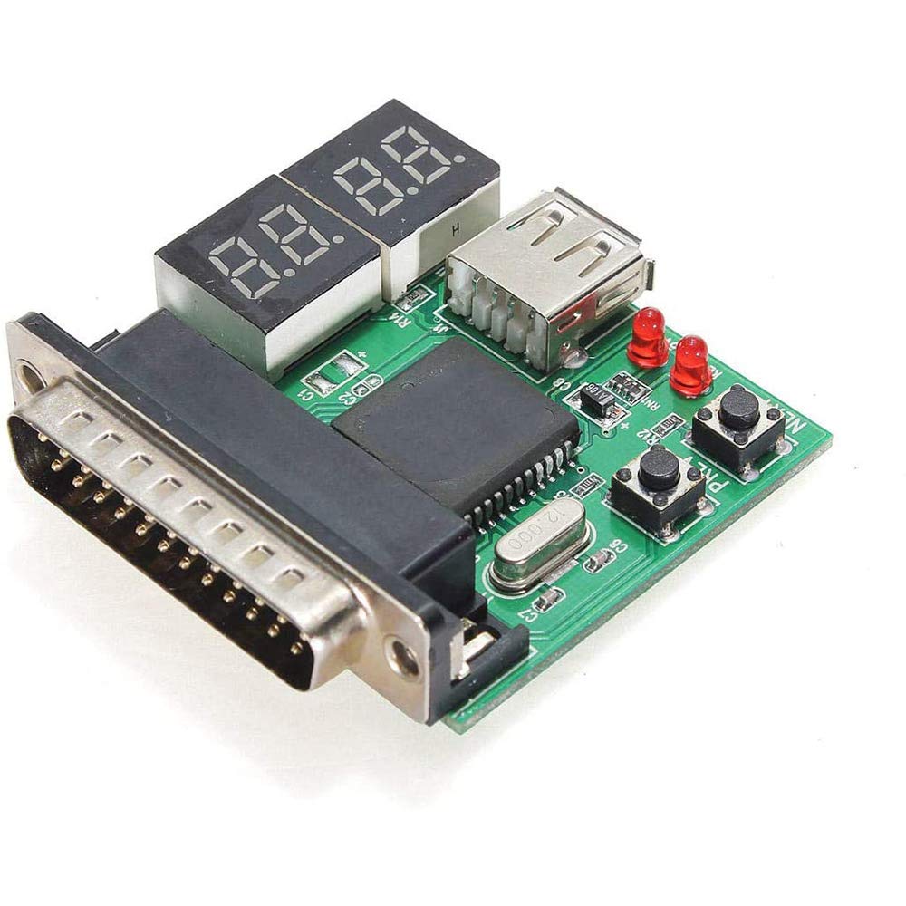 Gathukila USB POST Diagnostic Card - Motherboard Tester for Laptop & Desktop Computers | PC Hardware Troubleshooting Tool for BIOS Error Detection & System Diagnostics | Perfect for IT Technicians & Computer Repair Shops
