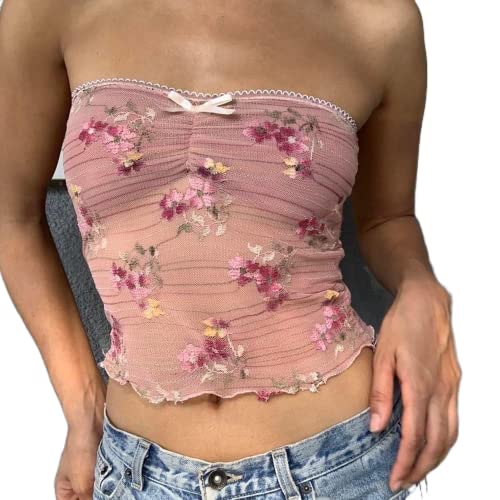 Pink Mesh Sheer