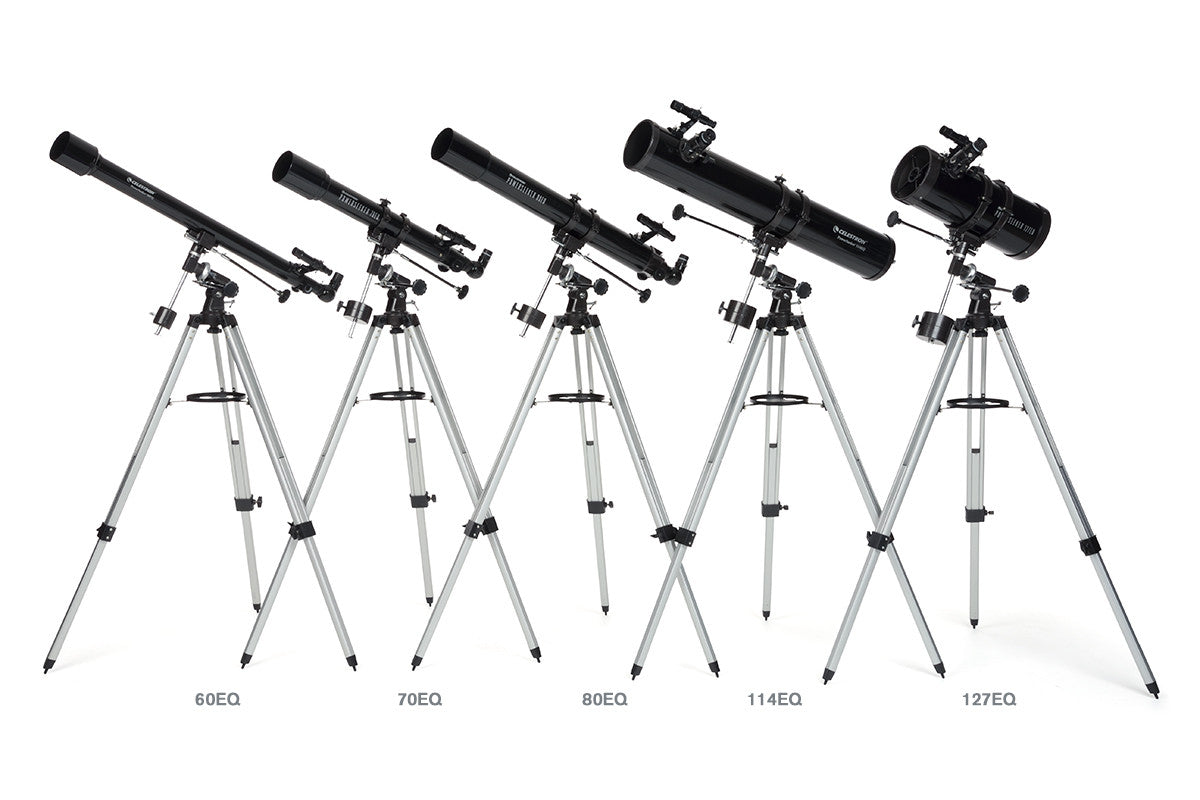 Refurbished PowerSeeker 70EQ Telescope - Portable Astronomical Telescope for Beginners & Kids - Perfect for Stargazing, Moon Observation & Backyard Astronomy