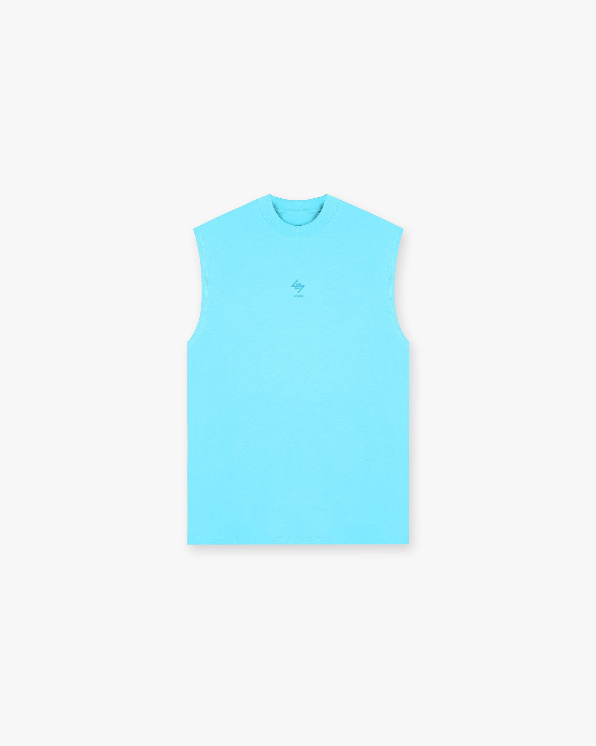 247 Oversized Tank Top for Women - Ultra Blue Color - Comfortable Loose Fit Casual Wear for Summer, Gym, and Lounge