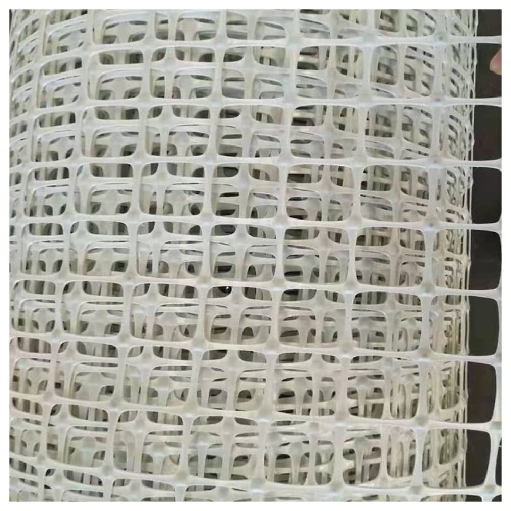 XXIOJUN Reusable Plastic Garden Fence Netting - 4ft x 100ft Animal Barrier for Deer, Rabbits, Chickens & Dogs | Durable Pool Fence, Snow Fence & Poultry Protection | Perfect for Yard Security, Garden Protection & Construction Sites