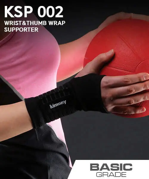 Kimony Adjustable Wrist & Thumb Support Brace - KSP002 for Pain Relief, Carpal Tunnel & Arthritis - Ideal for Typing, Gaming & Sports Activities