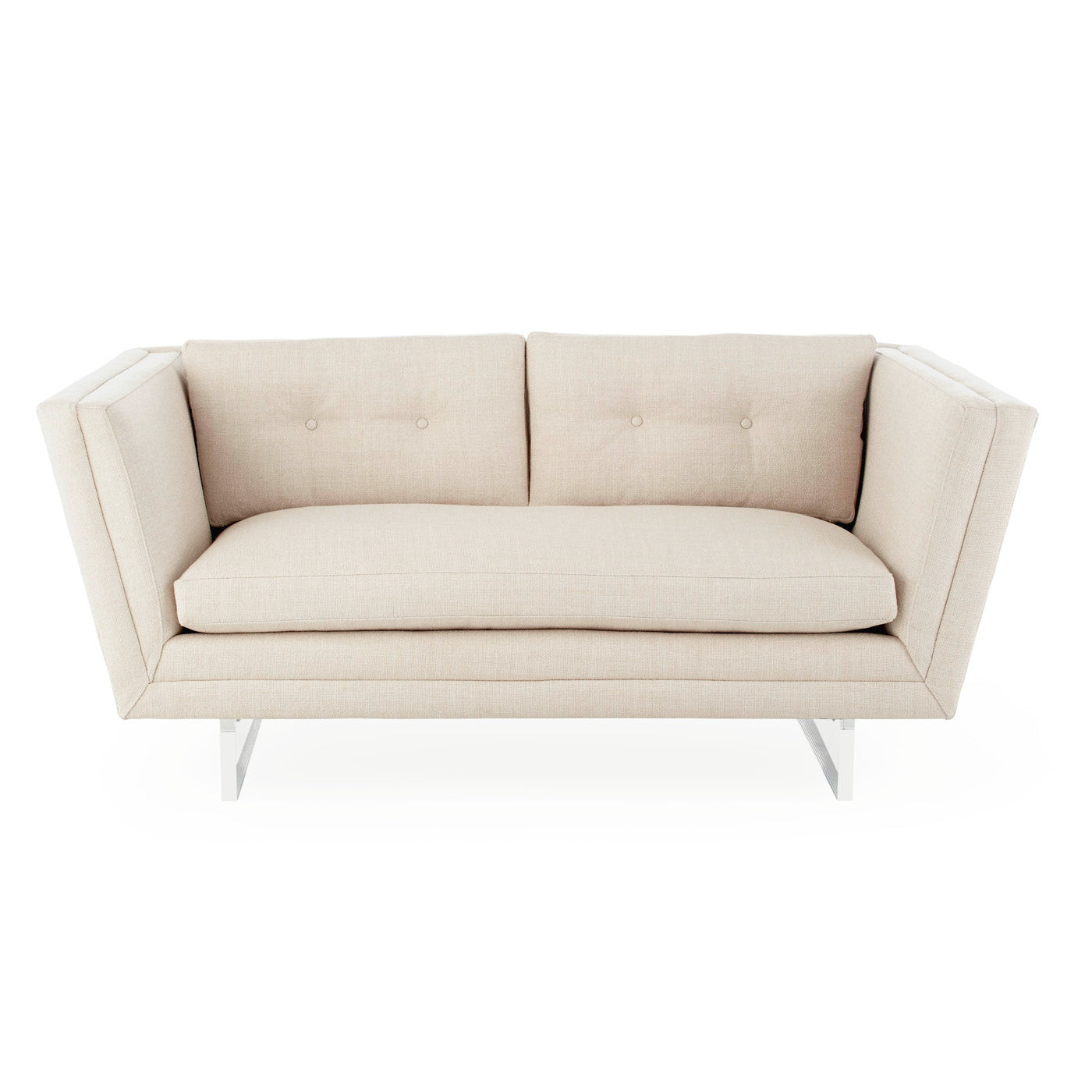 Sebastian Modern Apartment Sofa - 3-Seater Comfortable Couch for Small Spaces, Living Room, and Studio - Perfect for Relaxing, Entertaining, and Movie Nights