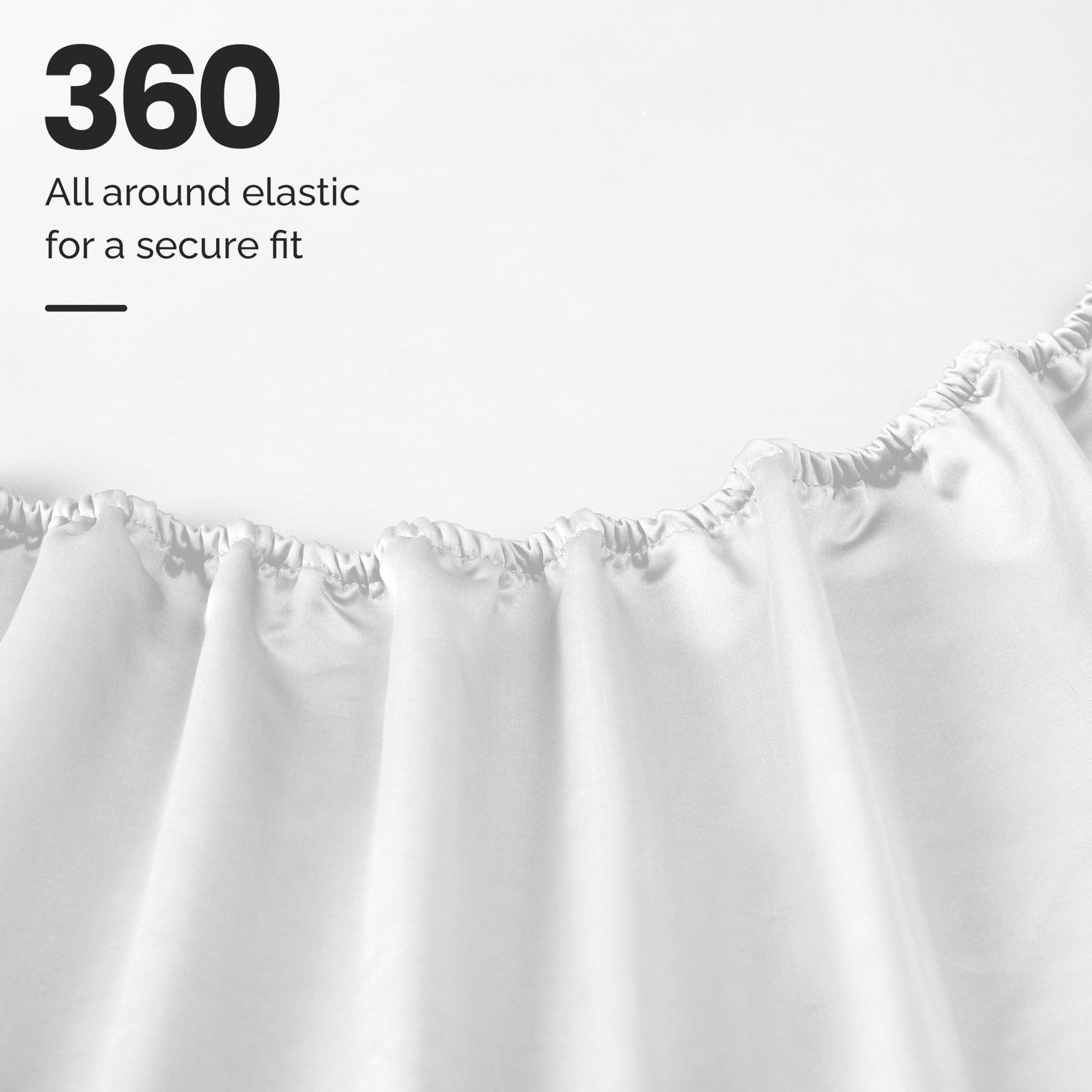 Premium 1200-Thread Count Egyptian Cotton Sheet Set - Full Size with 18