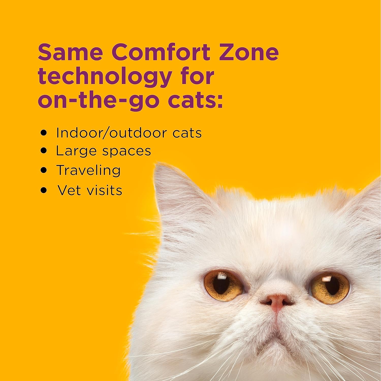 Comfort Zone Calming Collar for Dogs & Cats - Anxiety Relief Pheromone Collar - Perfect for Travel, Storms & Vet Visits