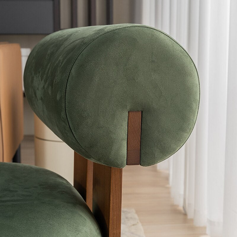 Stylish Lounge Chair with Ergonomic Back Support Pillow - Perfect for Living Room, Office, and Relaxation Spaces