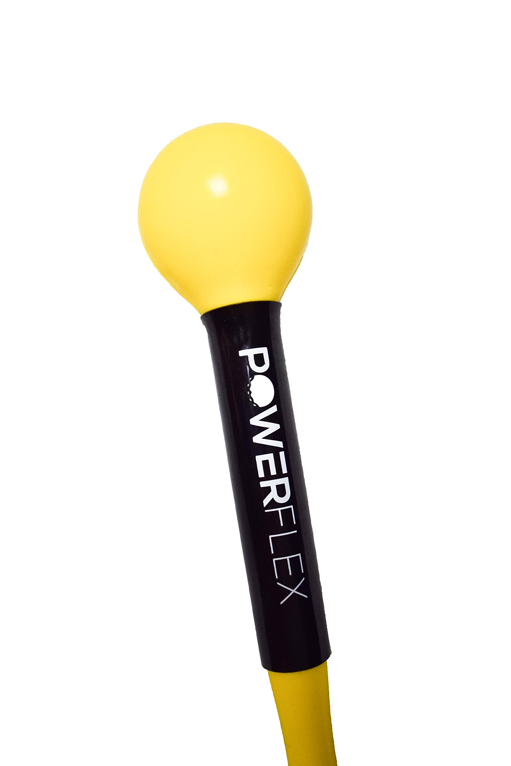 PowerFlex Golf Swing Trainer - Weighted Golf Whip Training Aid to Improve Distance, Swing Speed & Consistency | Golf Training Stick for Tempo & Swing Plane | Perfect for Driving Range Practice & Warm-Up Exercises