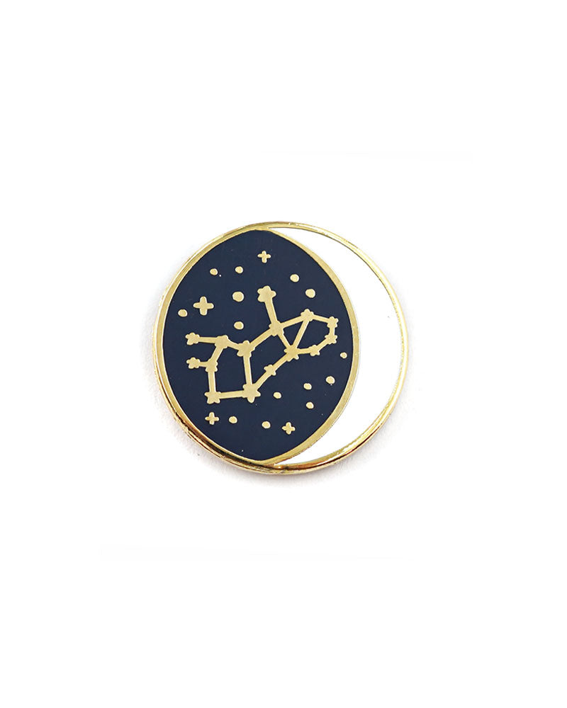 Virgo Zodiac Constellation Pin - Elegant Silver Zodiac Sign Brooch for Women & Men - Perfect for Jewelry Gifts, Fashion Accessories & Astrology Lovers - Ideal for Everyday Wear, Parties & Special Occasions