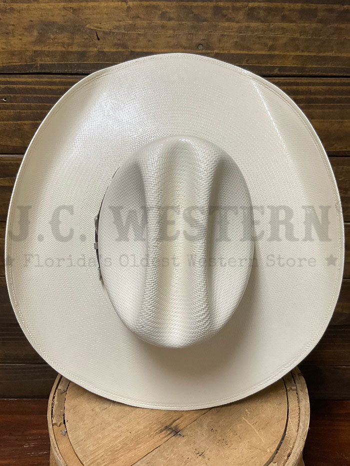 Larry Mahan LMH11071 BULL 10X Straw Cowboy Hat Ivory - Perfect for Western Rides, Country Music Festivals & Summer Outdoor Adventures