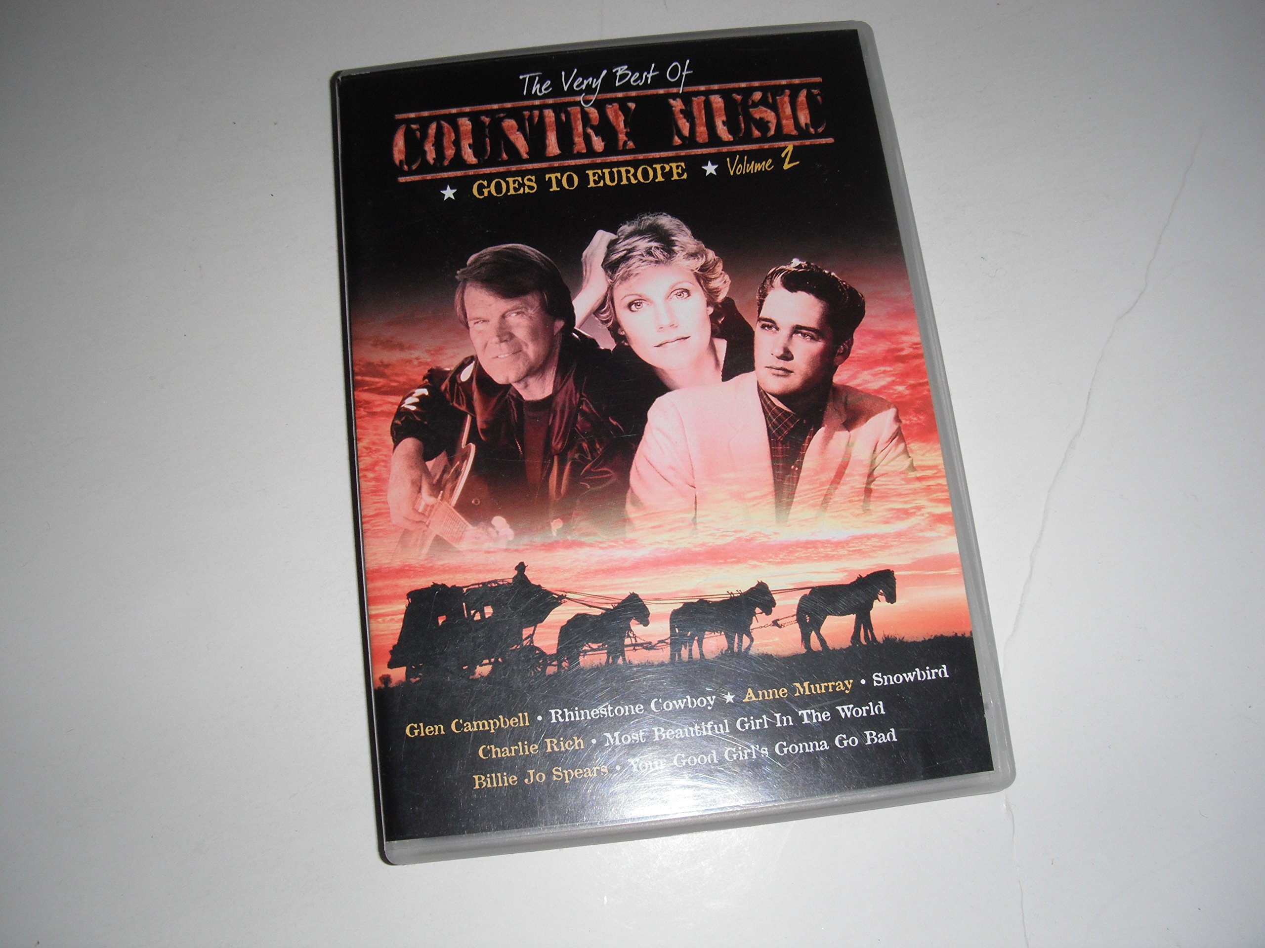 Best Country Music Hits DVD - KC Sales Vol. 2 | Perfect for Parties, Road Trips & Home Entertainment