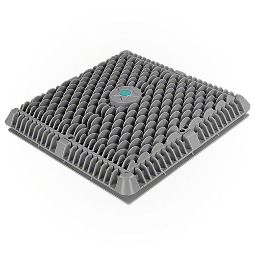 AquaStar 12 Wave Suction Outlet Cover - Dark Gray Pool Safety Cover for Inground Pools | Prevents Accidents & Keeps Debris Out