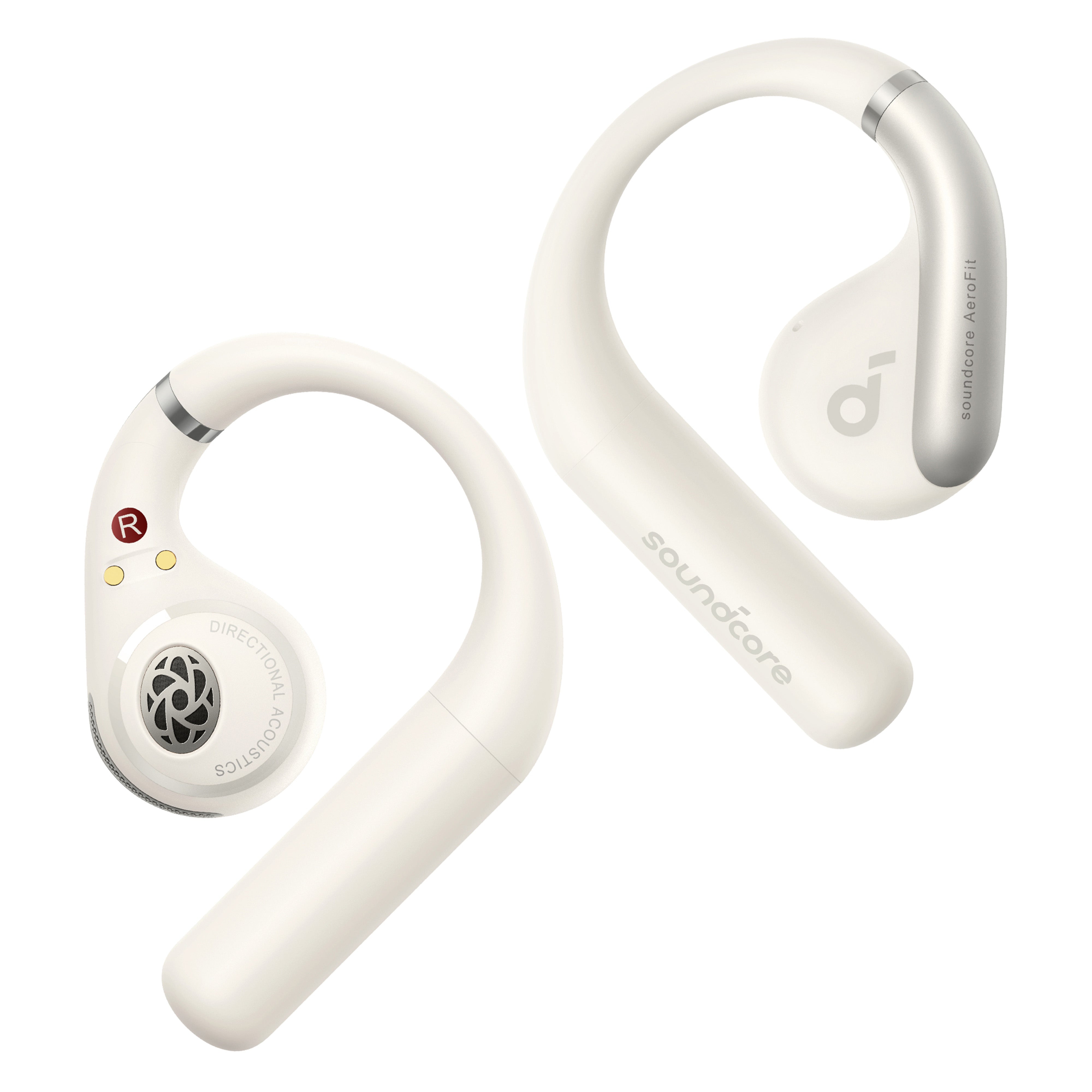 Anker SoundCore AeroFit Open-Ear Bluetooth Headphones - Wireless Sports Earbuds for Running, Cycling & Gym Workouts with Secure Fit & 14H Playtime