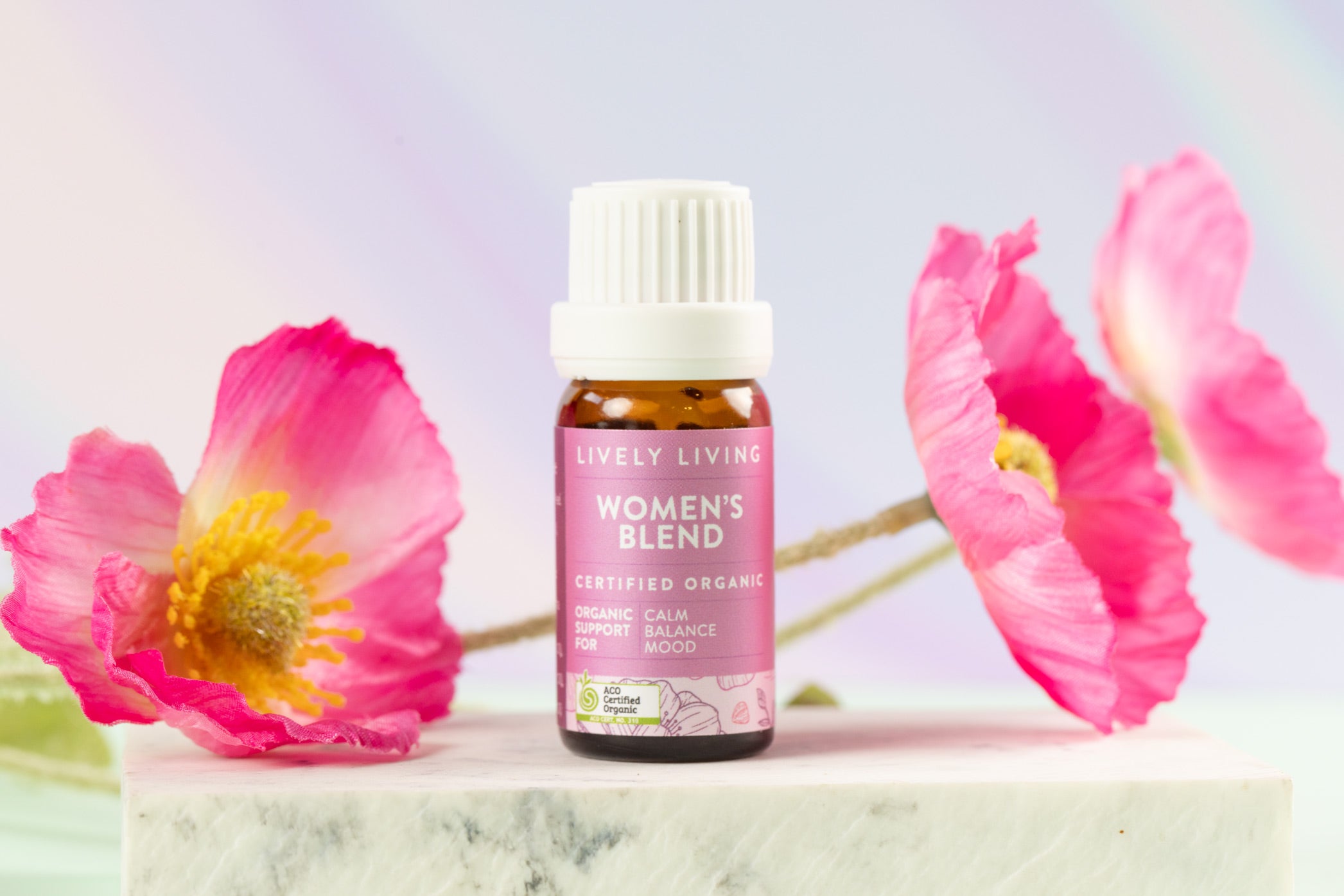 Pure Organic Essential Oil Blend for Women - 10ml Aromatherapy for Relaxation, Stress Relief & Massage