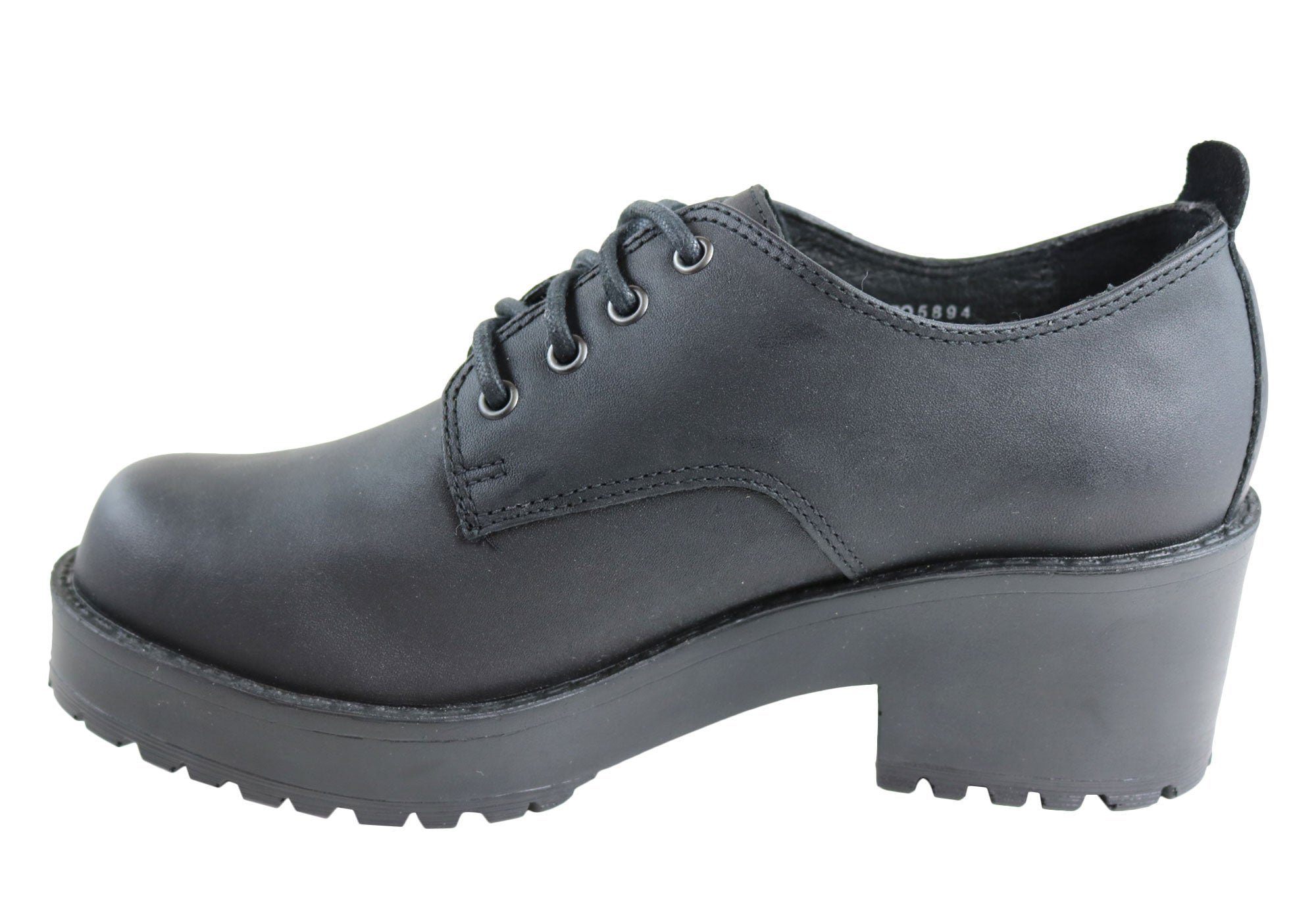 ROC Chickadee Women's Heeled School Shoes - Comfortable & Stylish for Senior Girls & Ladies - Perfect for Class, Work, and Formal Occasions
