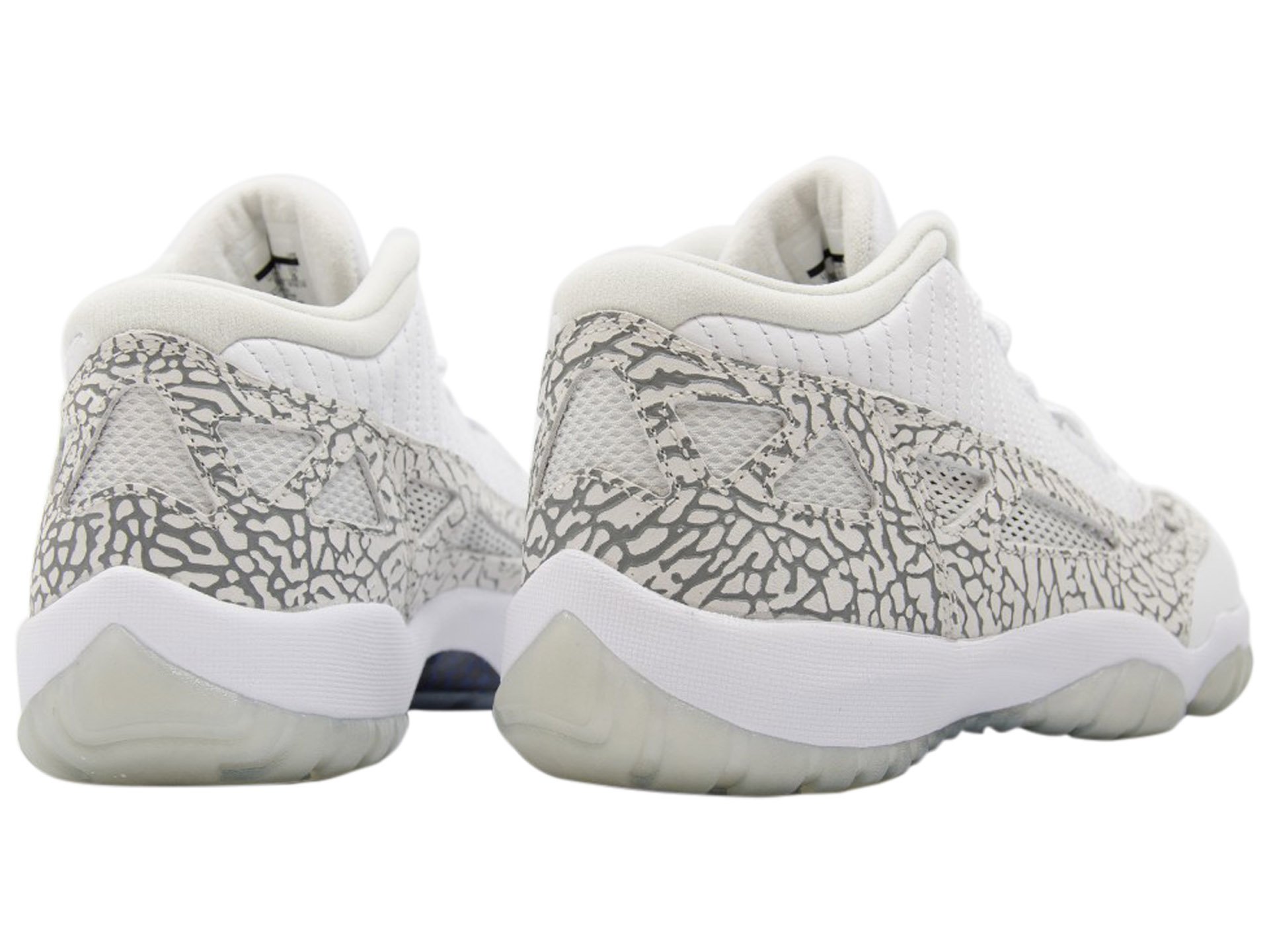 Air Jordan 11 Retro Low White Men's Basketball Shoes - Comfortable Sneakers for Casual Wear & Sports (Style# 306008-102) - Perfect for Streetwear, Gym & Everyday Fashion