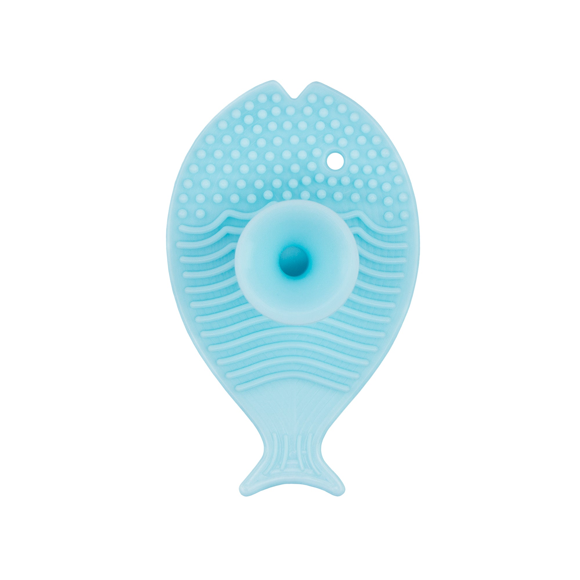 Innobaby Bathin' SMART Silicone Mini Fish Scrub with Suction Cup - Baby Bath Toy for Sensory Play & Gentle Cleaning - Perfect for Infants, Toddlers & Kids Bathtime Fun