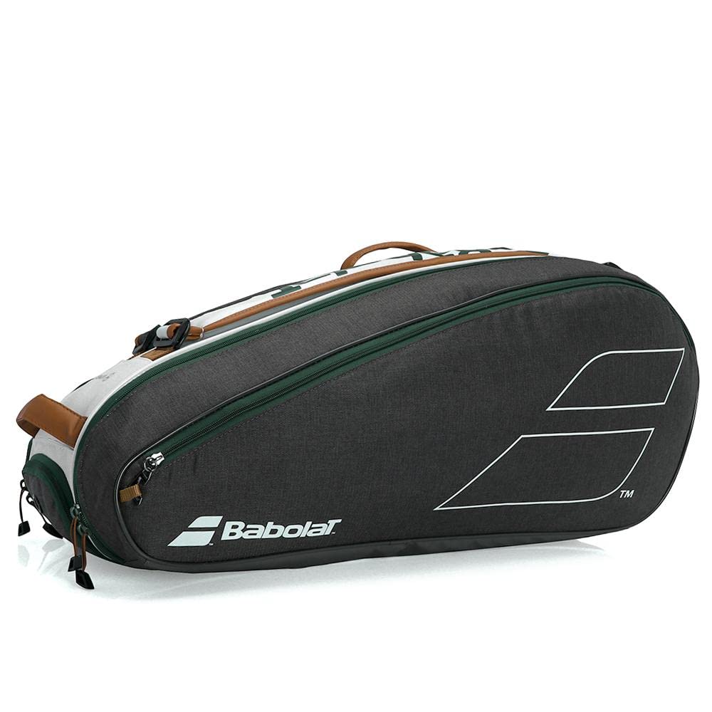 Babolat Pure Wimbledon 6 Pack Tennis Bag - Premium Tennis Gear for Men & Women | Perfect for Tournaments, Practice & Travel | Durable Sports Equipment for Tennis Players