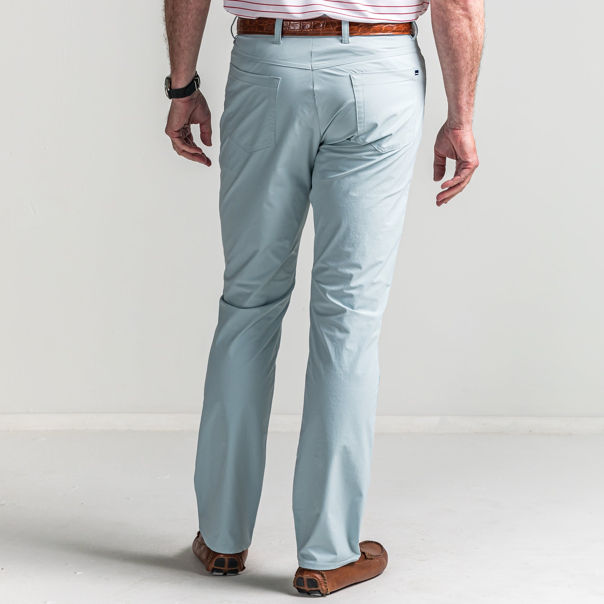 Harris Performance Five Pocket Pants for Men - Durable Work & Casual Pants in Wan Blue - Perfect for Outdoor Activities, Hiking & Everyday Wear