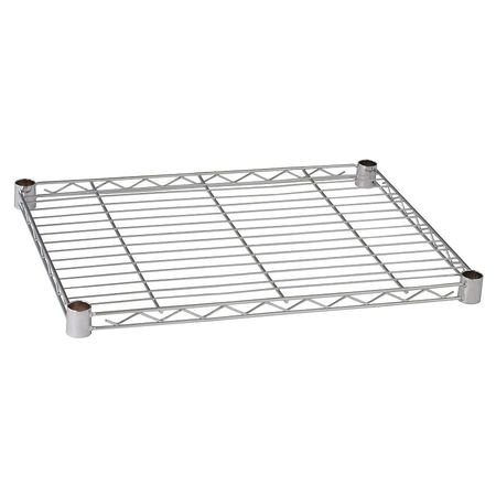 Heavy Duty 72 x 36 Inch Chrome Wire Shelf - Adjustable Metal Storage Rack for Garage, Kitchen, Pantry, or Closet Organization