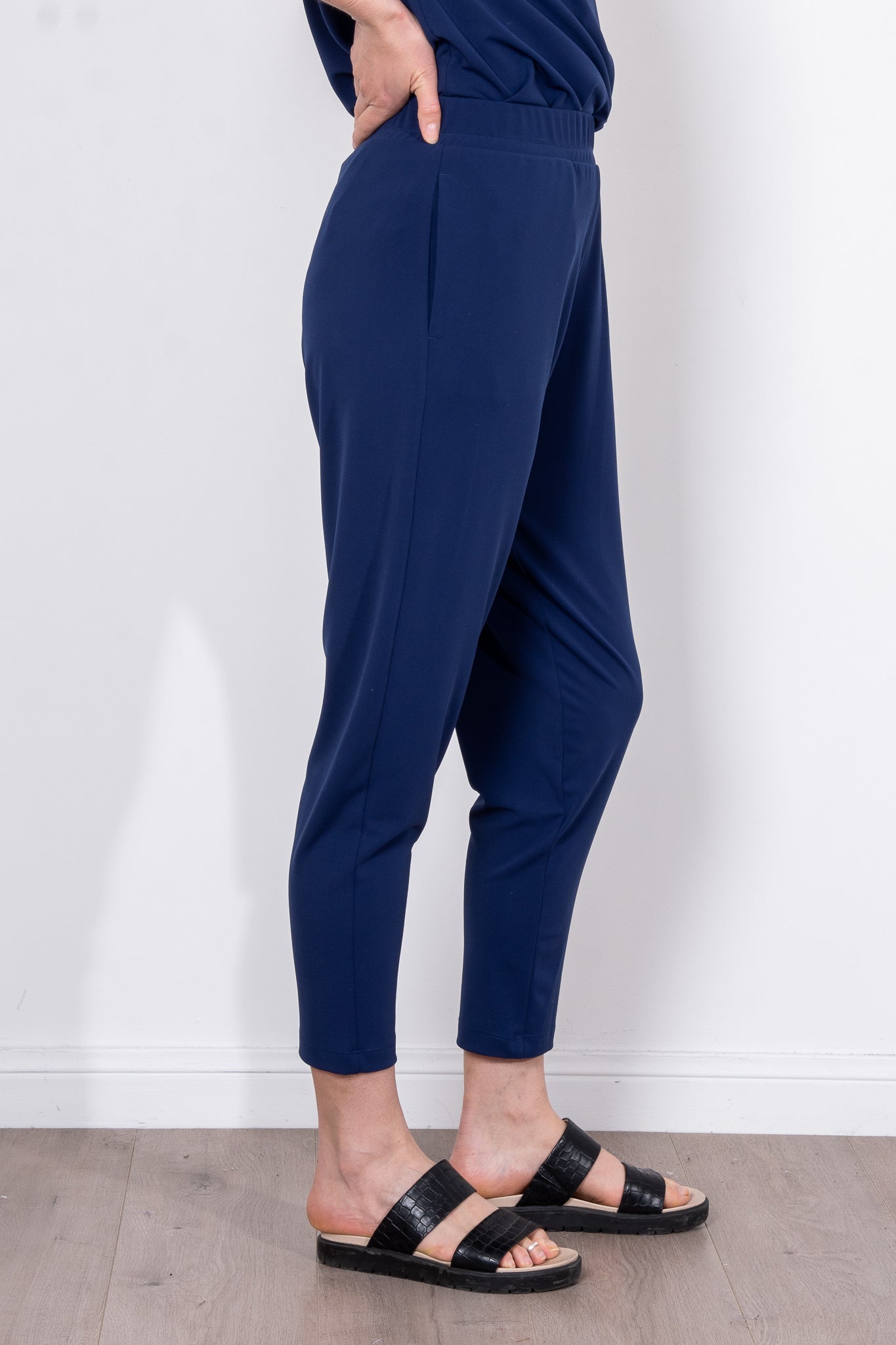 Mela Purdie Base Pant Powder Knit - Women's High-Waisted Stretch Yoga Pants for Workout, Lounge & Everyday Wear